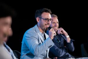 Mictrix event portfolio Malta showcase featuring stage setup at a corporate conference