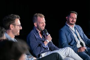 Mictrix event portfolio Malta showcase featuring stage setup at a corporate conference