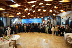 Mictrix event portfolio Malta showcase featuring stage setup at a corporate conference